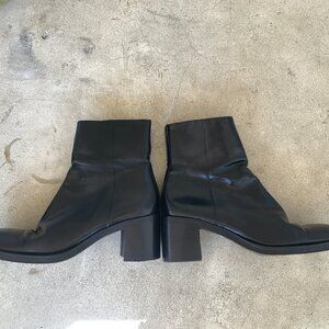 Free lance woman leather ankle boots size 39